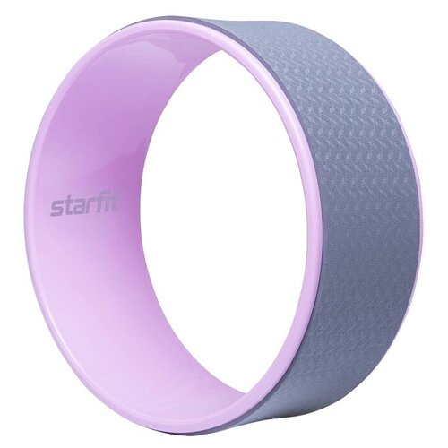 Колесо для йоги STARFIT YW-101 32 см(серый-розовый)