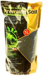 Грунт ISTA Aquarium Substrate Premium Soil 3.5+ мм 1 л черный