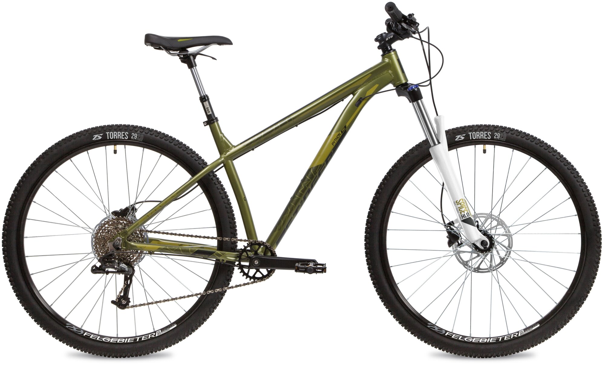 Горный (MTB) велосипед Stinger Python Pro 29 (2020) brown 22" (требует финальной сборки)
