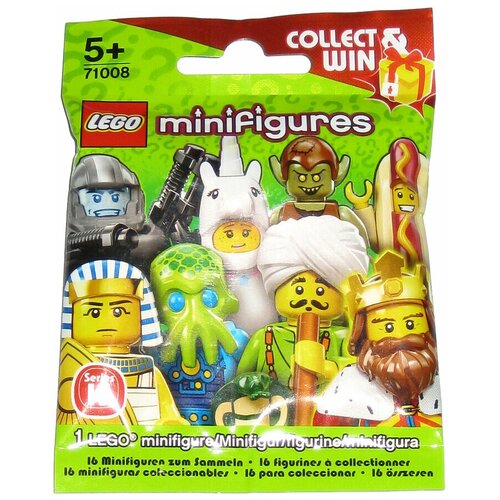 конструктор lego collectable minifigures 850449 пляжная вечеринка 63 дет Конструктор LEGO Collectable Minifigures 71008 Серия 13, 9 дет.