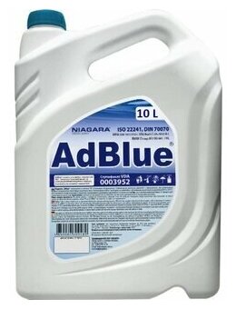 Жидкость AdBlue (водный раствор мочевины) для систем SCR 10 л.