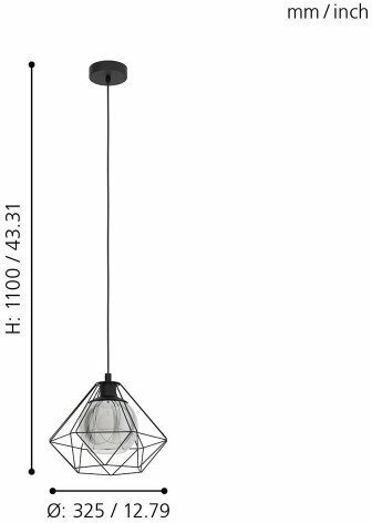 Подвесной светильник EGLO - фото №2