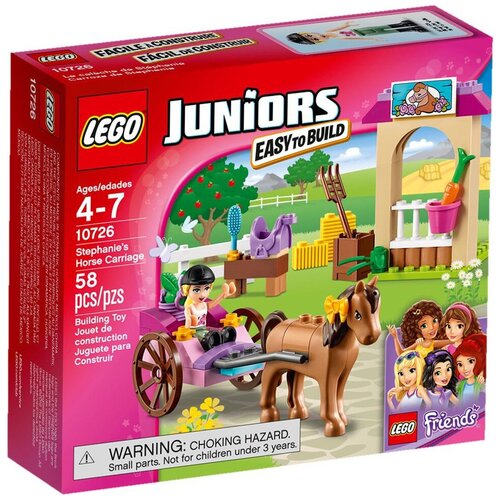 LEGO Juniors 10726 Карета Стефани, 58 дет. lego juniors 10725 затерянный храм 172 дет