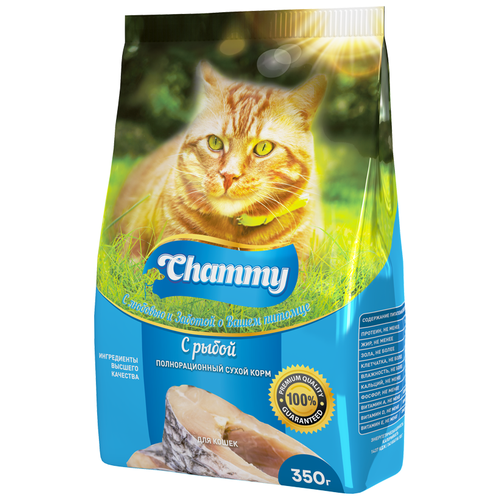 CHAMMY для взрослых кошек с рыбой (1,9 кг)