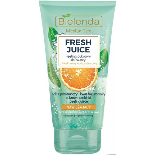 BIELENDA Fresh Juice Увлажняющий сахарный скраб Апельсин 150 г