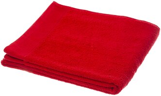 Полотенце махровое Guten Morgen, цвет: красный, 70х140 см