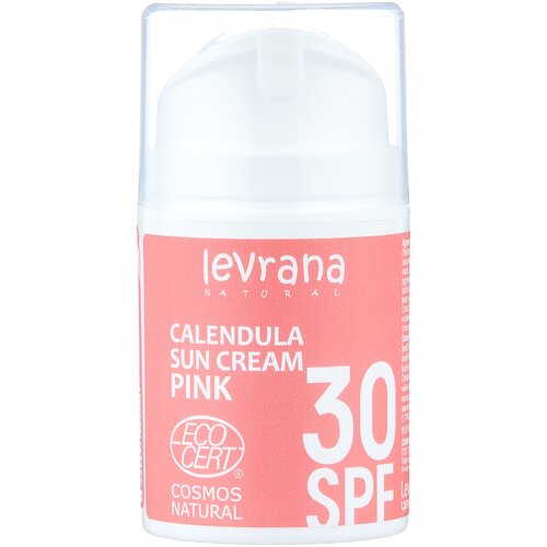 Levrana Levrana Солнцезащитный крем Календула Pink SPF 30, 50 мл