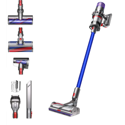 Пылесос Dyson V11 Absolute (SV28) 2023 IN, nickel/blue пылесос dyson вертикальный пылесос v11 absolute