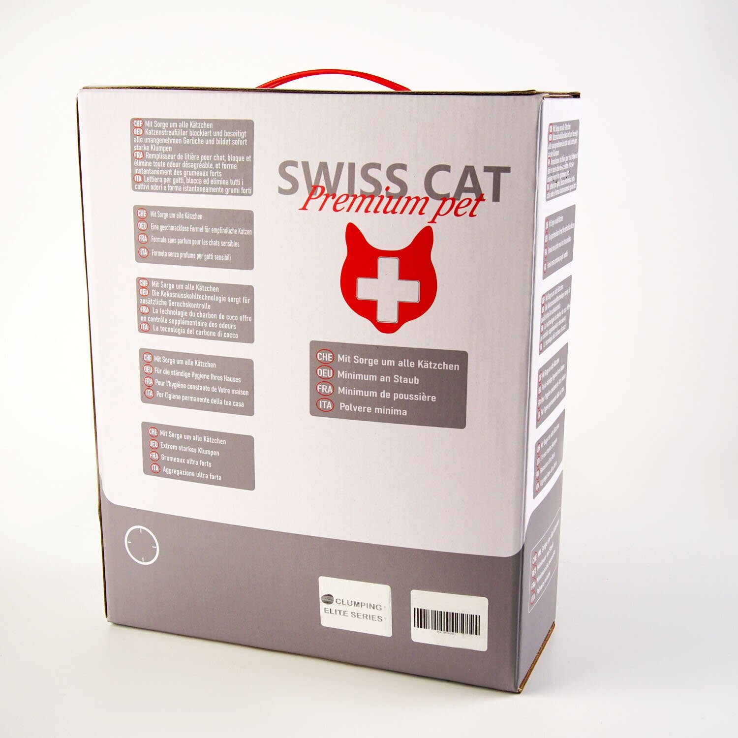 Swiss Cat Наполнитель комкующийся (5кг/7.5л) - фотография № 9