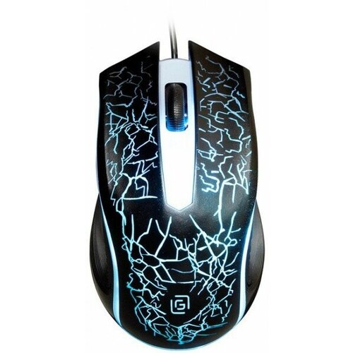Мышь Oklick 395M черный оптическая 1500dpi USB 2but 337500₽