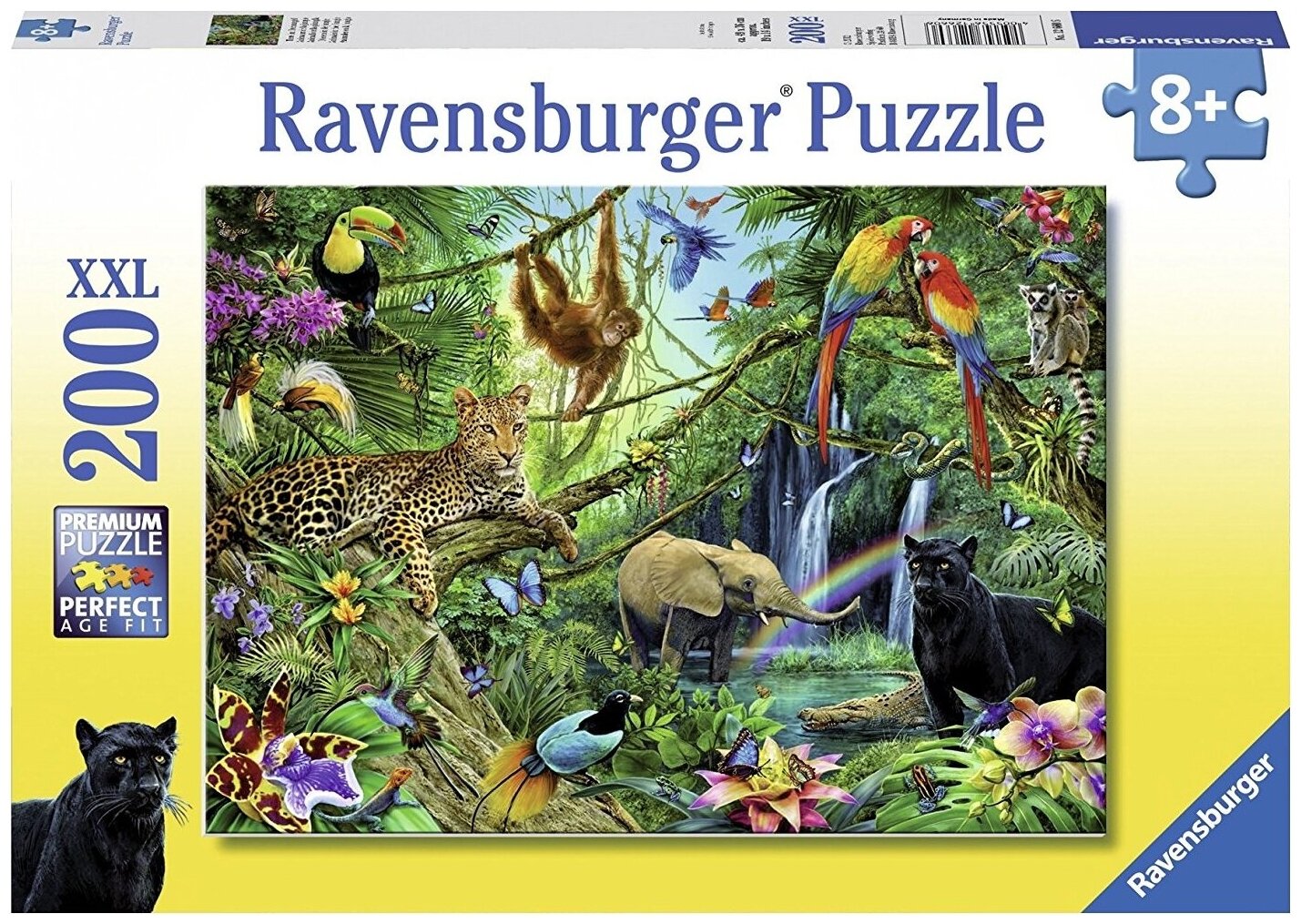 Пазл Ravensburger, Джунгли 200 эл. - фото №1