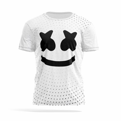 фото Футболка panin brand, размер xxl, черный, белый