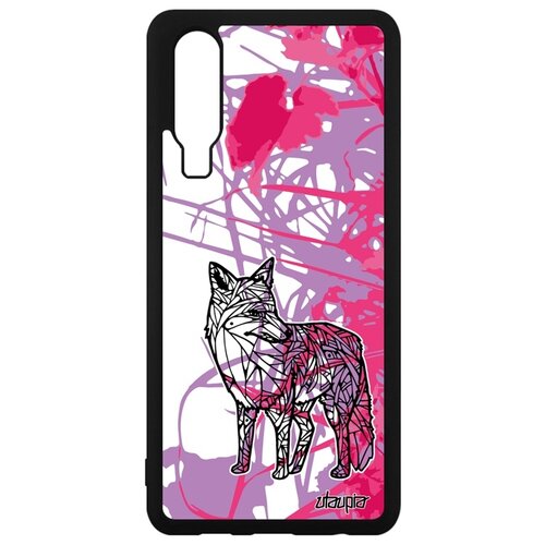 фото Чехол для мобильного huawei p30, "лиса" лисица зверь utaupia