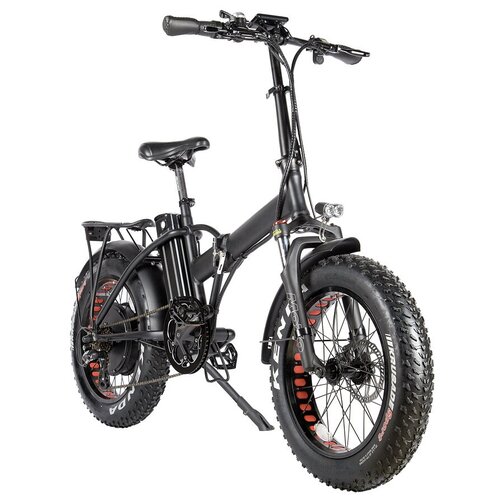 Электровелосипед Eltreco Multiwatt new (2021) (черный матовый)