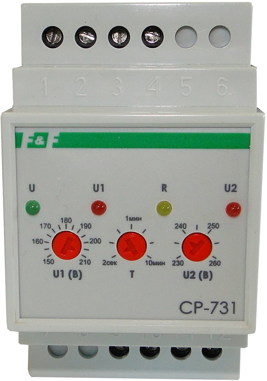 Реле контроля напряжения 3-фазное CP-731