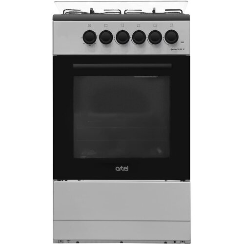 Комбинированная плита ARTEL APETITO 50-00 E серая 50 см газовая с электрической духовкой 1840000₽