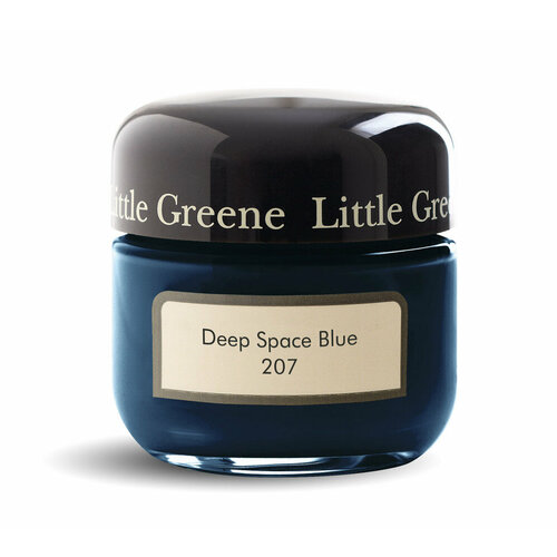 Пробник краски в/э акриловой Little Greene, цвет № 207, DEEP SPACE BLUE, 60 мл