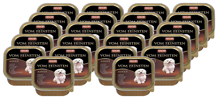 Корм для собак ANIMONDA Vom Feinsten Forest Оленина конс. 150г (упаковка - 22 шт)