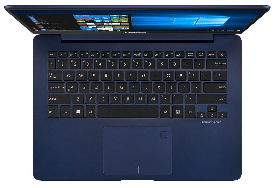 14" Ноутбук ASUS ZenBook UX430UA-GV414T 1920x1080, Intel Core i5 8250U 1.6 ГГц, RAM 8 ГБ, LPDDR3, SSD 256 ГБ, Intel UHD Graphics 620, Windows 10 Home, 90NB0EC5-M09430, синий