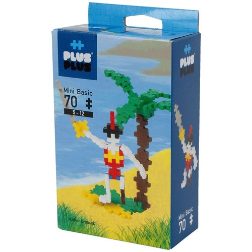 Разноцветный конструктор для создания 3D моделей «Пират»