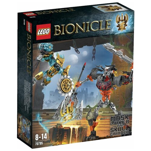 фото Конструктор lego bionicle 70795 создатель масок против стального черепа