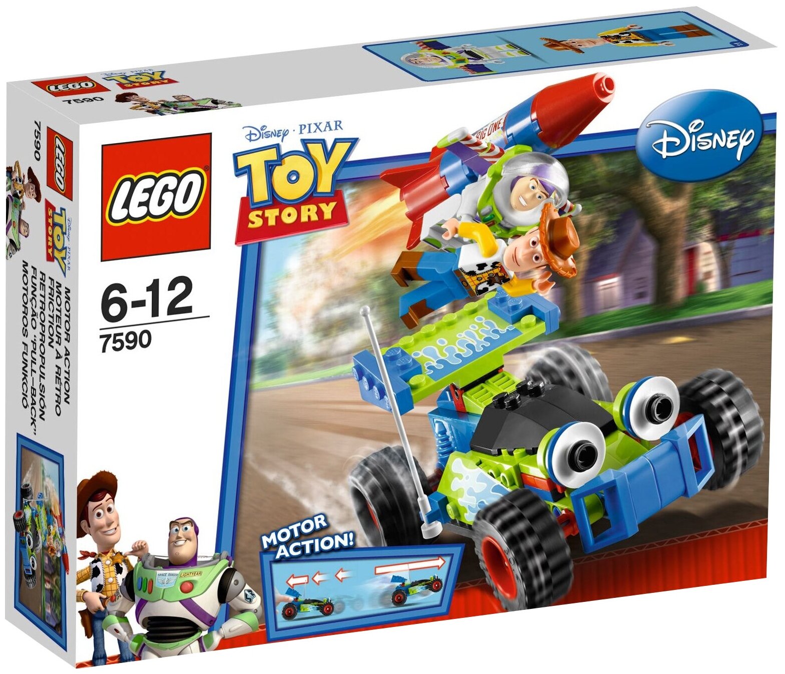 Конструктор LEGO Toy Story 7590 Вуди и Базз спешат на помощь, 92 дет.