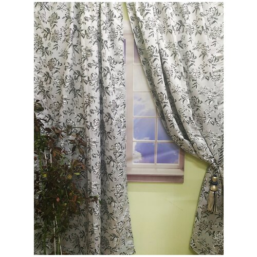 фото Комплект штор "валенсия" серый регион текстиль,регион текстиль