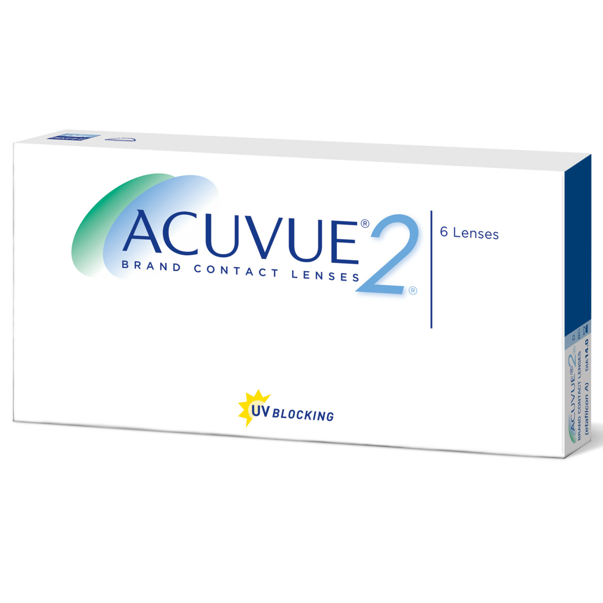 Контактные линзы ACUVUE 2, 6 шт., R 8,7, D -2,75