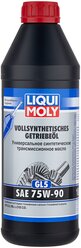 Масло трансмиссионное LIQUI MOLY Vollsynthetisches Getriebeoil GL-5 75W-90, 75W-90, 1 л