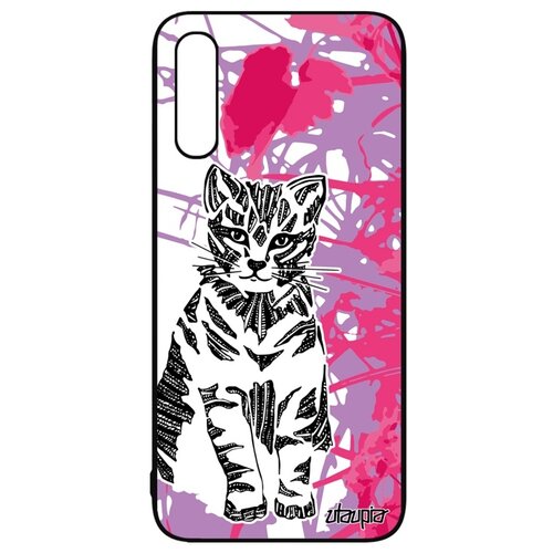 фото Чехол на смартфон galaxy a50, "кот" cat бенгальский utaupia