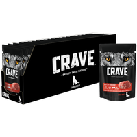 Crave пауч для собак Говядина 85г (28 штук)