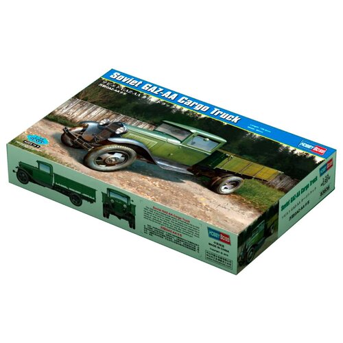 Сборная модель HobbyBoss Soviet GAZ-AA Cargo Truck (83836) 1:35 сборная модель hobbyboss soviet ba 20m armored car 83884 1 35