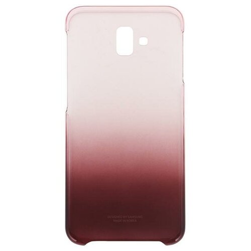 фото Чехол-накладка samsung gradation cover ef-aj610 для galaxy j6 plus розовый