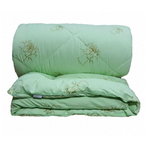 Одеяло Асика Бамбуковое волокно, теплое, 150 х 210 см, зеленый