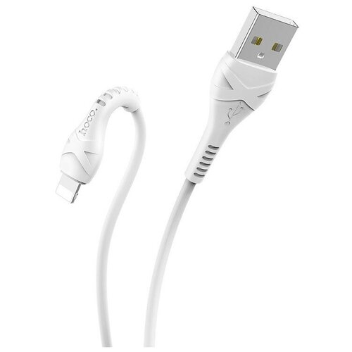 Кабель Hoco X37 USB - Lightning 1 м, 1 шт., белый, 1 м