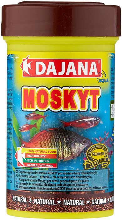 корма для рыб и рептилий dajana