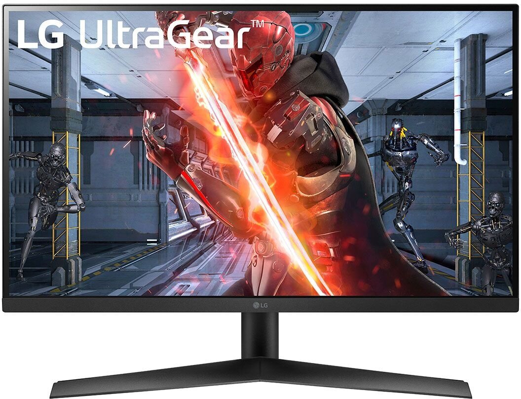 Монитор LG 27" UltraGear 27GN60R-B черный IPS 16:9 HDMI матовая 350cd 178гр/178гр 1920x1080 144Hz G-Sync FreeSync Premium DP FHD 5.8кг