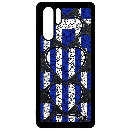 фото Чехол для мобильного huawei p30 pro, "флаг греции с сердцем" патриот страна utaupia