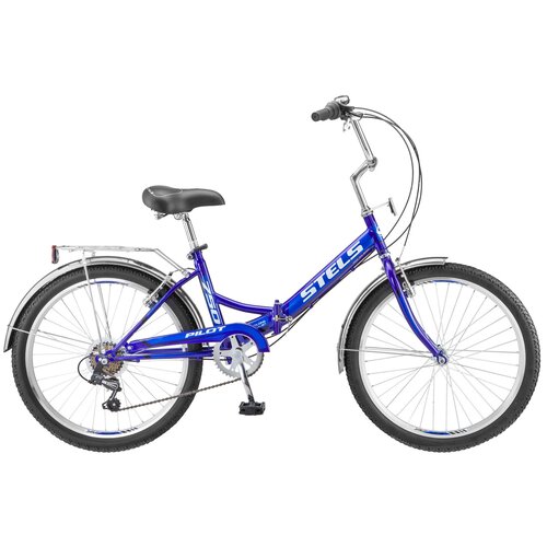 Городской велосипед STELS Pilot 750 24 Z010 (2018) синий 16