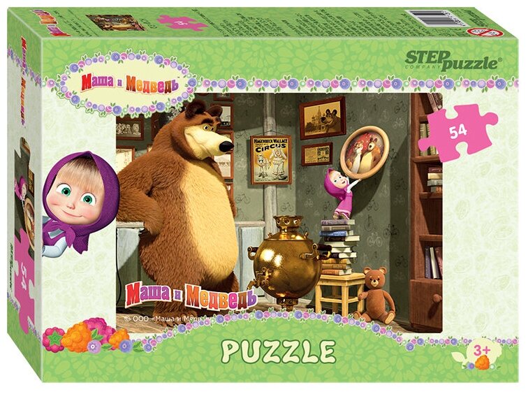 Пазл Step Puzzle, Маша и Медведь 54 эл. - фото №6