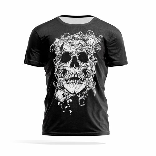 фото Футболка panin brand, размер s, серый, белый