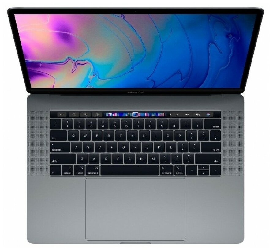 15.4" Ноутбук Apple MacBook Pro 15 Mid 2018 2880x1800, Intel Core i7 8850H 2.6 ГГц, RAM 32 ГБ, DDR4, SSD 1 ТБ, AMD Radeon Pro 560X, macOS, Z0V1000YC, серый космос