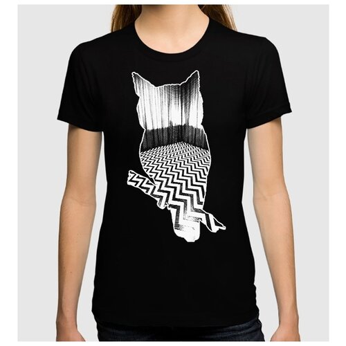 фото Футболка dream shirts совы не то, чем кажутся (твин пикс) женская 2xl черная