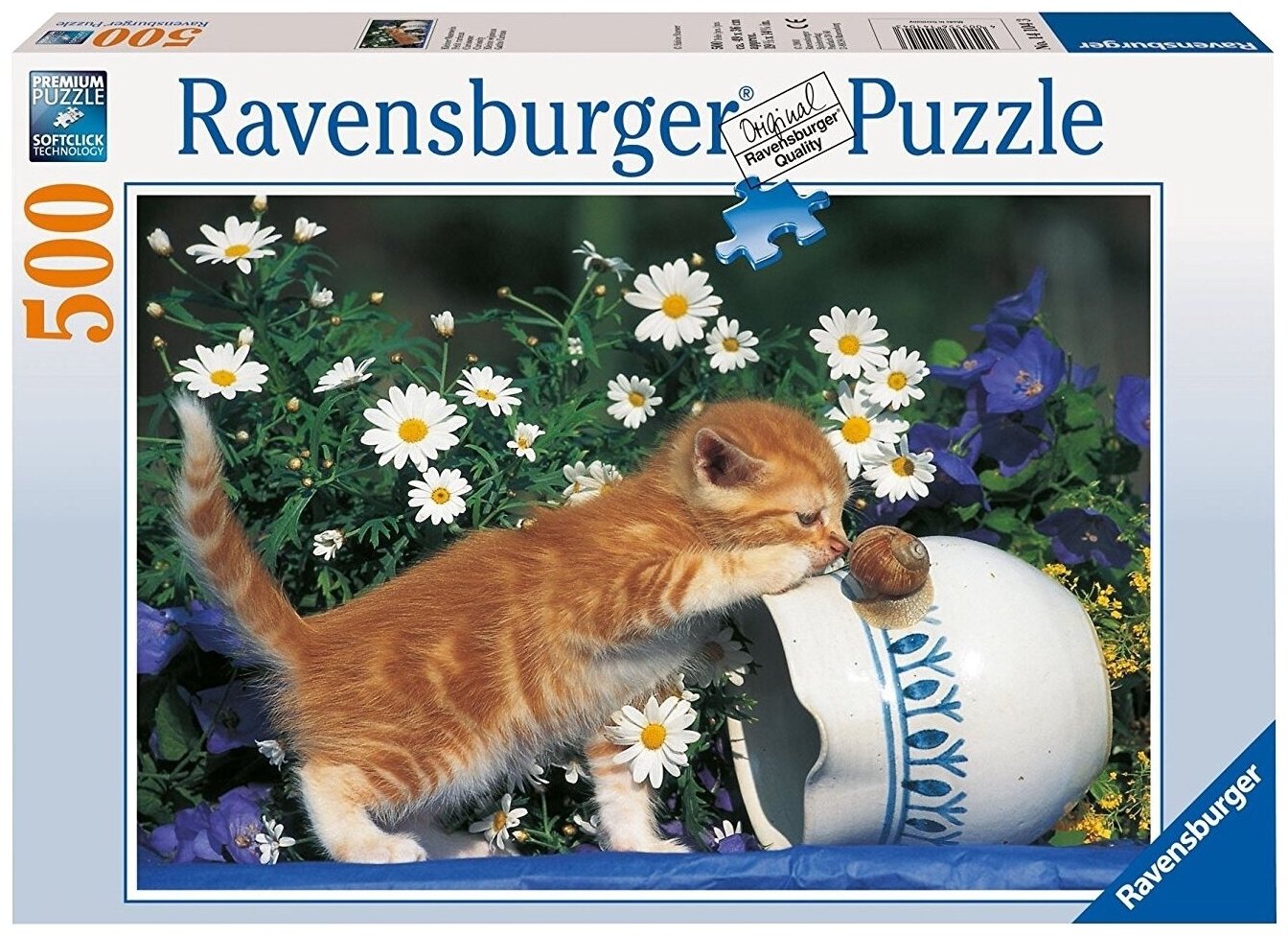 Пазл Ravensburger, Любопытный котенок 500 эл. - фото №1