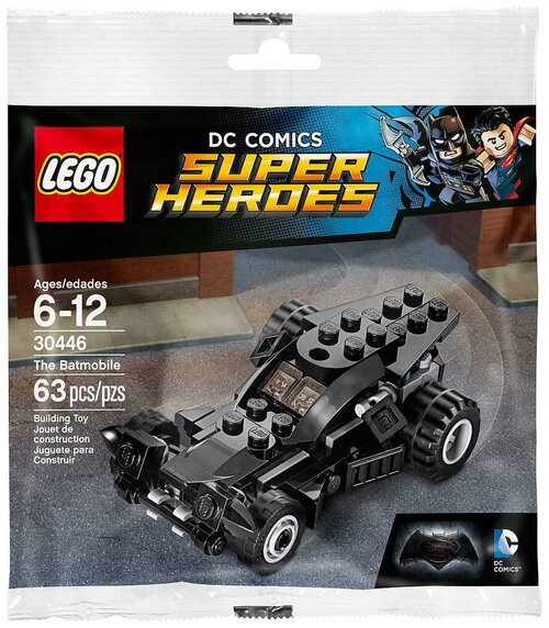 Конструктор LEGO DC Super Heroes 30446 Бэтмобиль, 63 дет.
