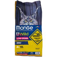 Сухой корм для кошек Monge BWILD Feed the Instinct, с зайцем 1.5 кг