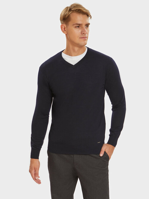 Пуловер KANZLER, размер S, голубой