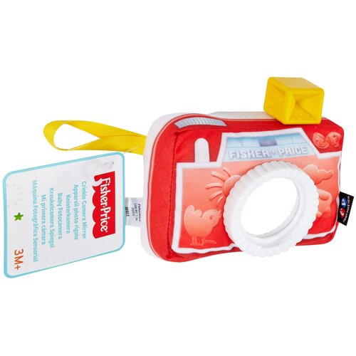 Развивающая игрушка Fisher-Price Фотоаппарат с зеркальцем (DFR11), красный