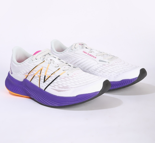 Кроссовки New Balance, размер 37, мультиколор, белый