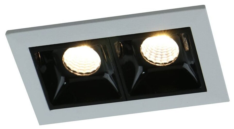 Точечный встраиваемый светильник Arte Lamp GRILL A3153PL-2BK